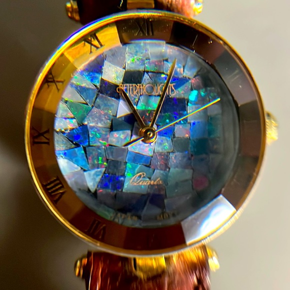 Sheffield \'Afterthoughts\' Vintage Opal Mosaic Ladies Watch main image 16